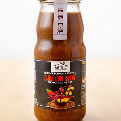 Kösters Köstlichkeiten Chili con Carne Mexikanische Art im Glas 340 ml