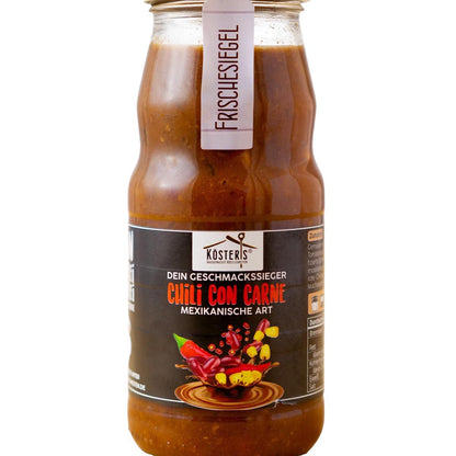 Kösters Köstlichkeiten Chili con Carne Mexikanische Art im Glas 340 ml