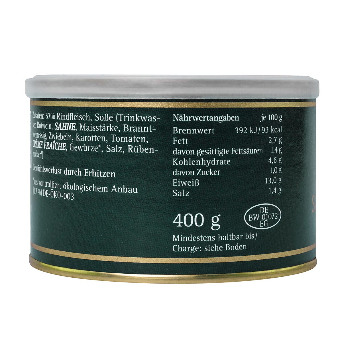 Bäuerliche Erzeugergemeinschaft Schwäbisch Hall Echt Hällischer Sauerbraten 400 Gramm