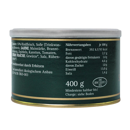 Bäuerliche Erzeugergemeinschaft Schwäbisch Hall Echt Hällischer Sauerbraten 400 Gramm