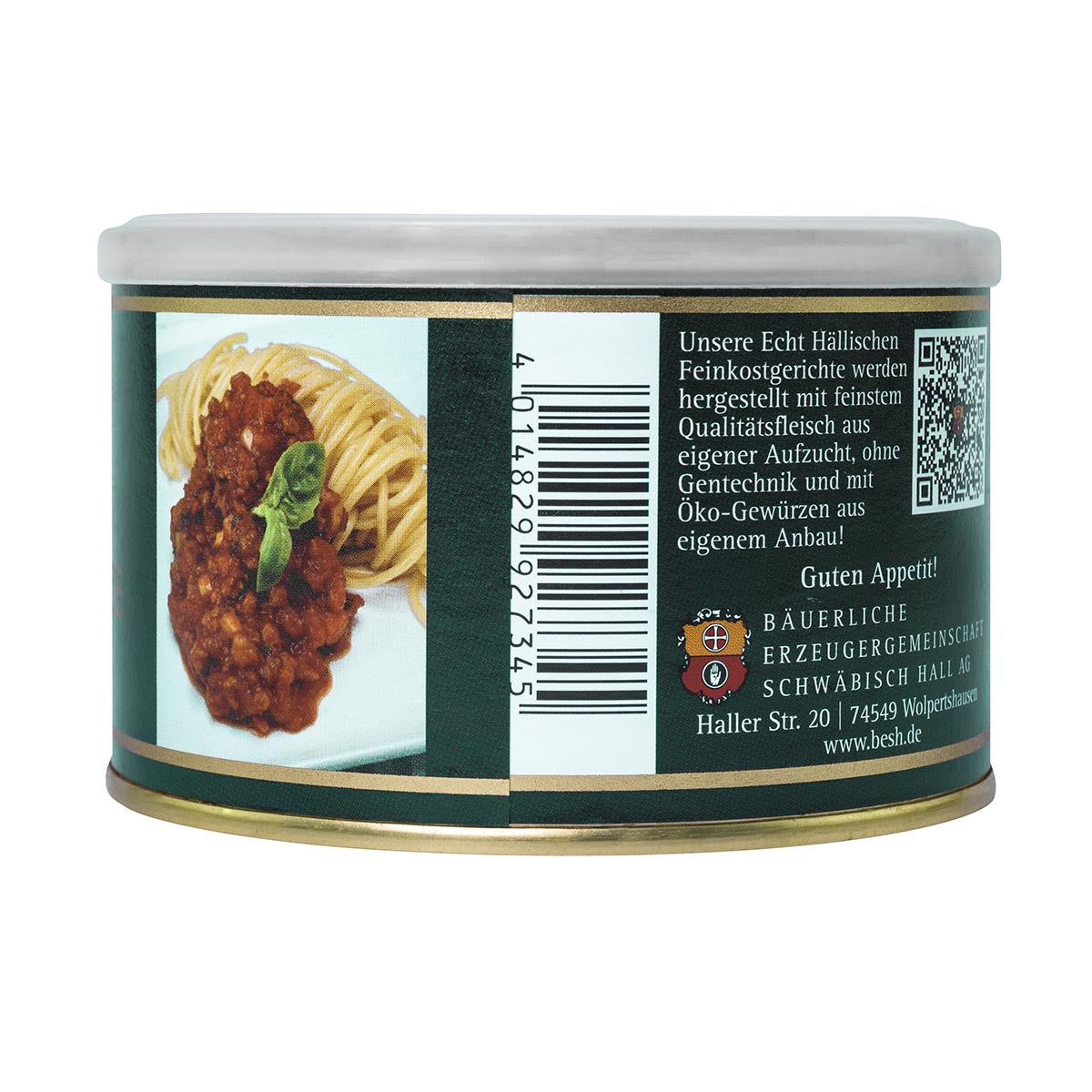 Erzeugergemeinschaft Schwäbisch Hall Echt Hällische Schwäbische Bolognese Sauce