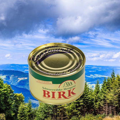 Schwarzwälder Metzgerei Birk Dosenwurst Grobe Bratwurst aus eigener Herstellung