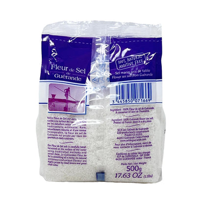 Guérande Fleur de Sel: Feinste Meersalzkristalle, 100% natürlich, 500g