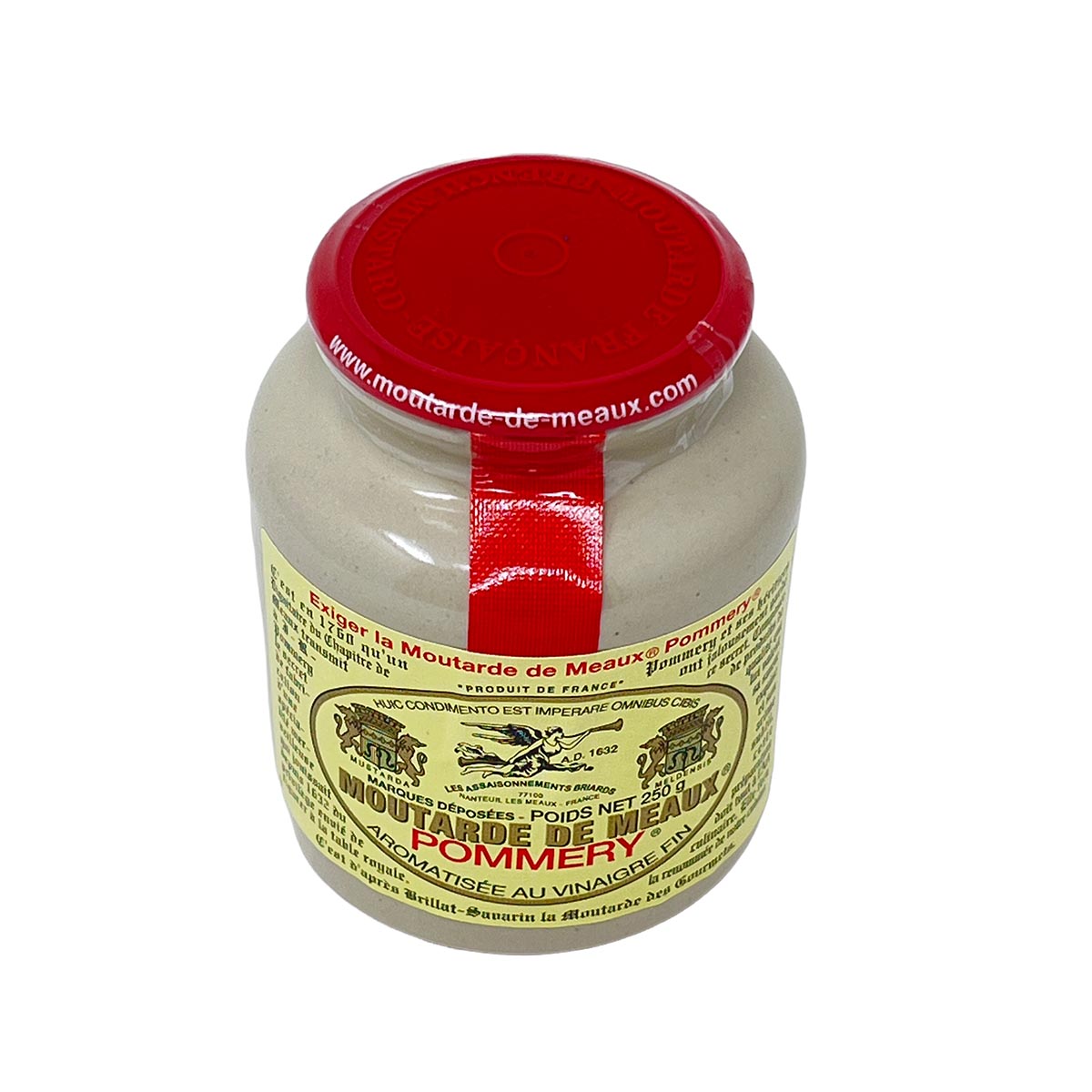 Pommery Moutarde de Meaux - Traditioneller französischer Senf, Premium-Qualität