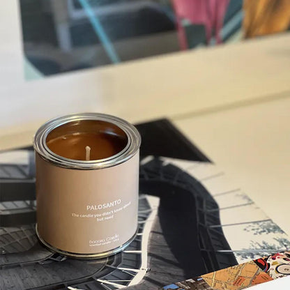 Handgefertigte Duftkerze dekorative Dose verschiedene Geschmacksrichtungen