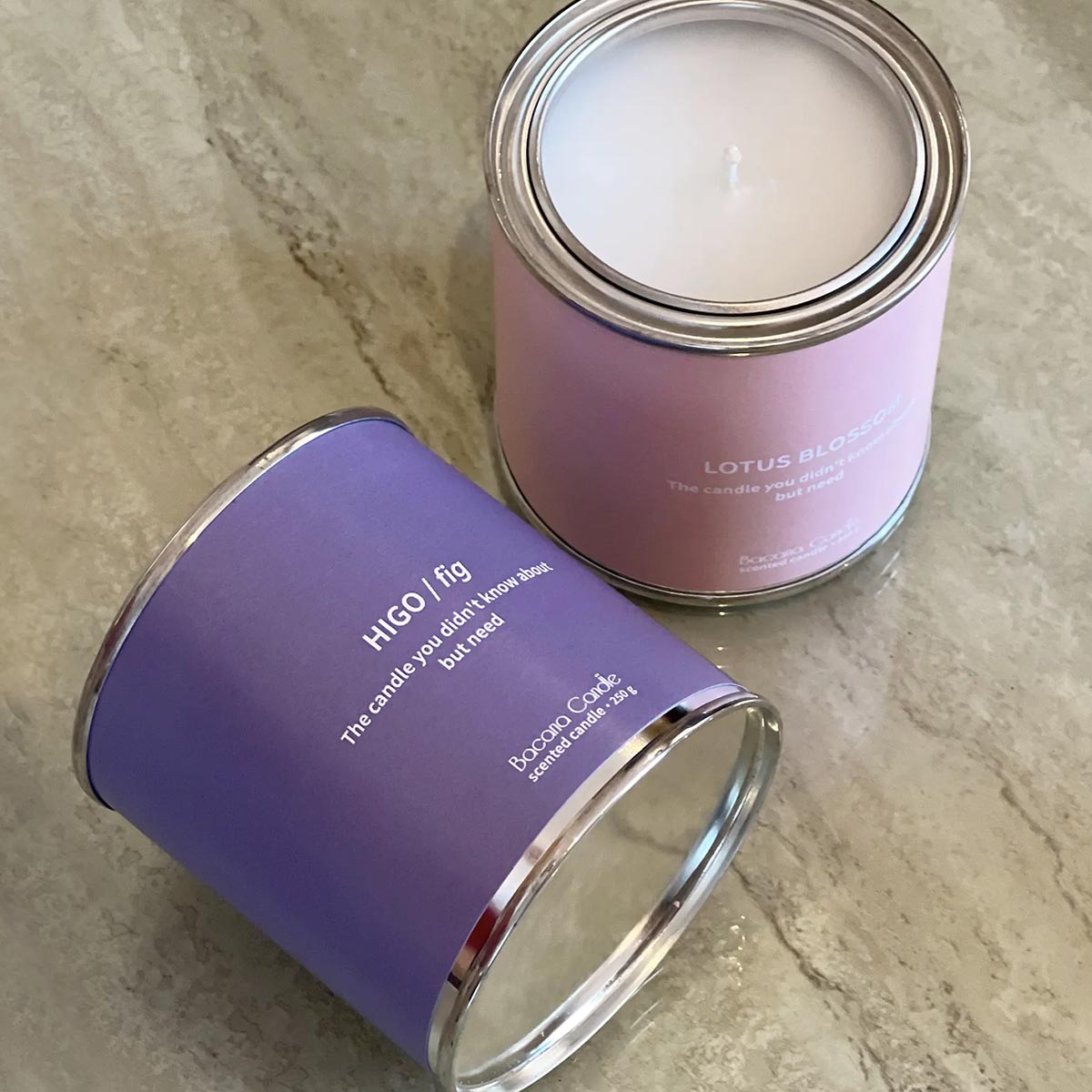 Handgefertigte Duftkerze dekorative Dose verschiedene Geschmacksrichtungen