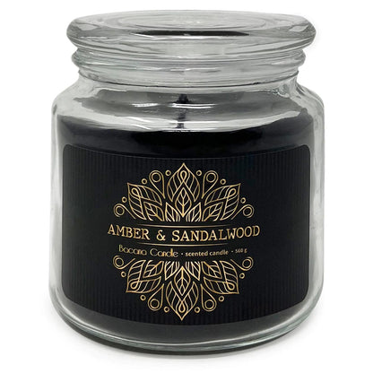 Bacana Candle handgefertigte Duftkerzen dekoratives Glas ca. 100 Stunden Brenndauer