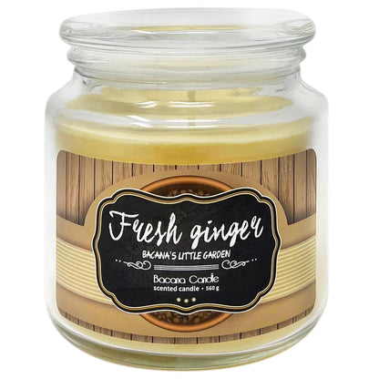 Bacana Candle handgefertigte Duftkerzen dekoratives Glas ca. 100 Stunden Brenndauer