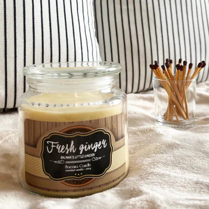 Bacana Candle handgefertigte Duftkerzen dekoratives Glas ca. 100 Stunden Brenndauer