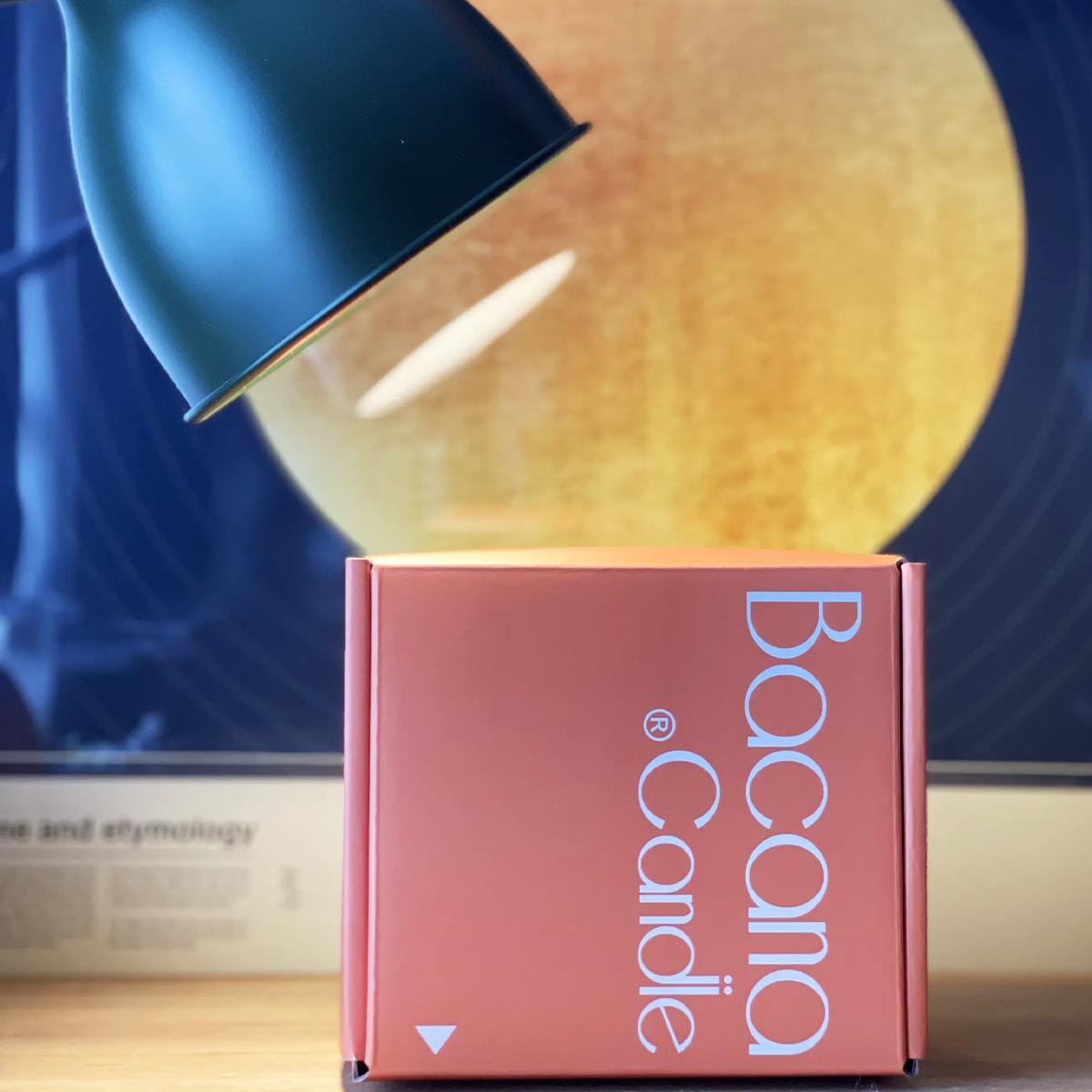 Bacana Candle handgefertigte Duftkerzen dekoratives Glas ca. 100 Stunden Brenndauer