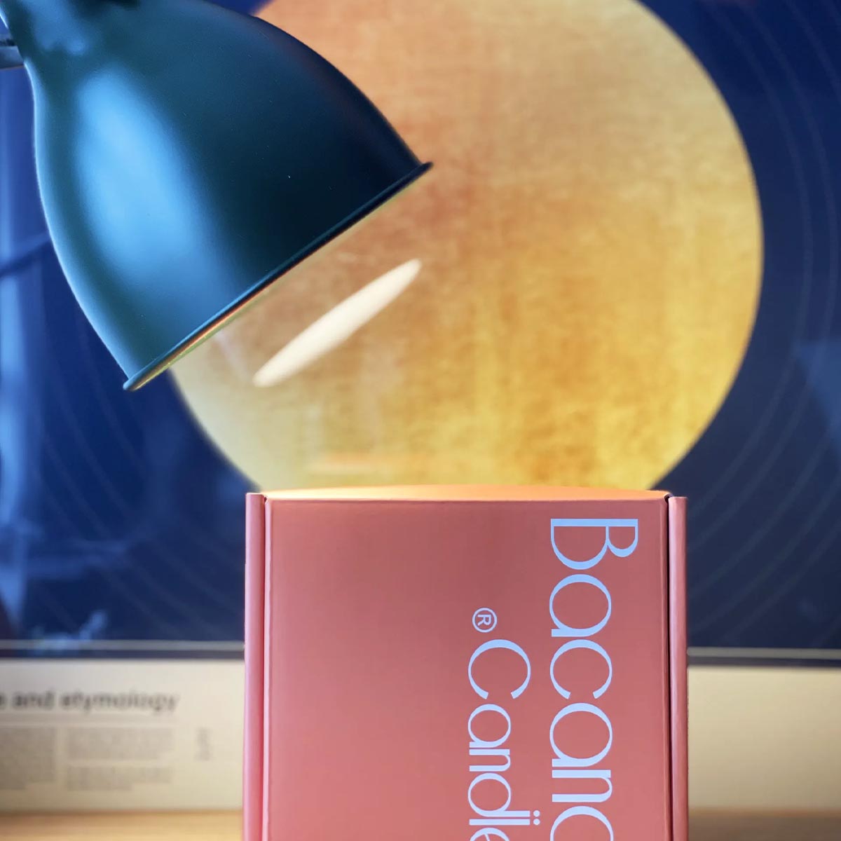 Bacana Candle handgefertigte Duftkerzen dekoratives Glas ca. 100 Stunden Brenndauer