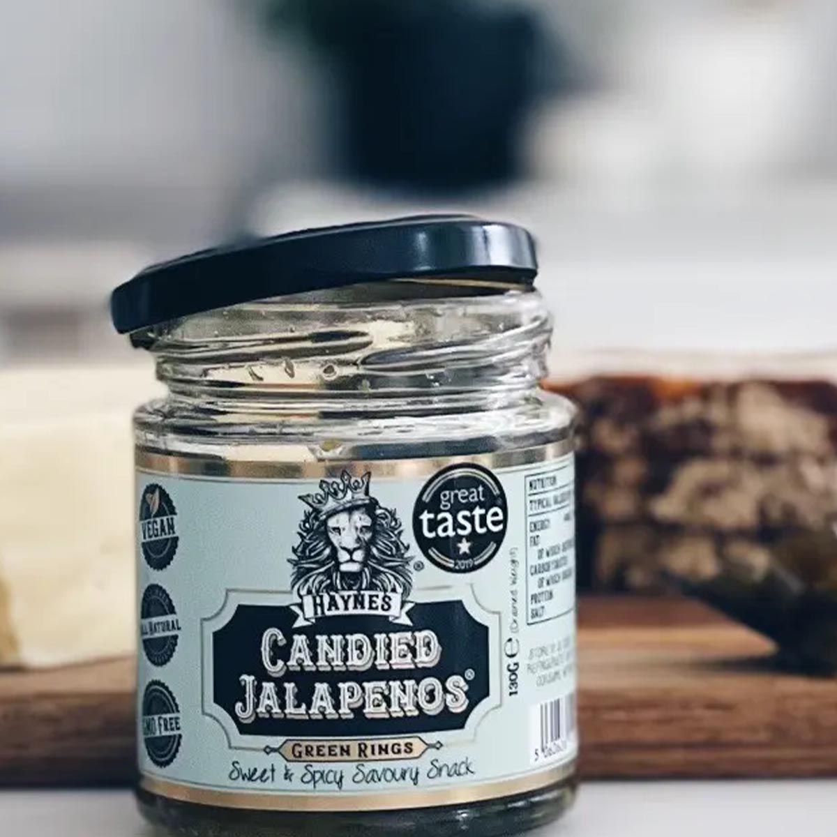 Haynes Gourmet Candied Jalapeno Green Rings Sweet & Spicy - Die Perfekte Kombination