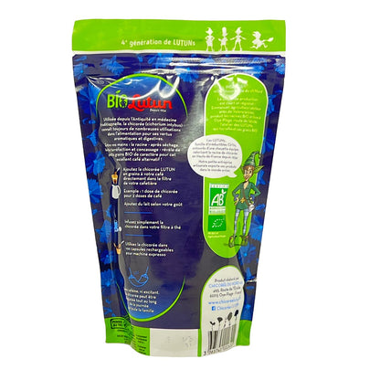 LUTUN Bio Chicorée Körner geröstet – Koffeinfrei aus Zichorie, 250 gramm