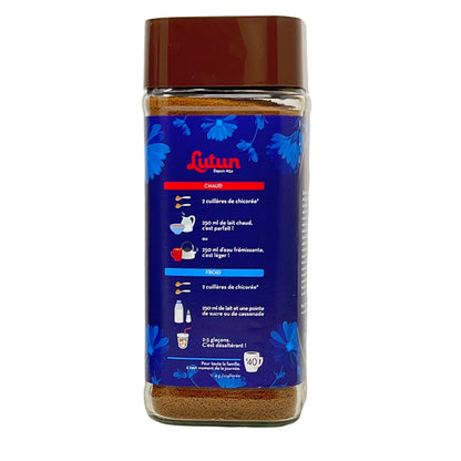 LUTUN Chicorée Soluble - Aufguss Kaffeeersatz aus Zichorie koffeinfrei 200 Gramm