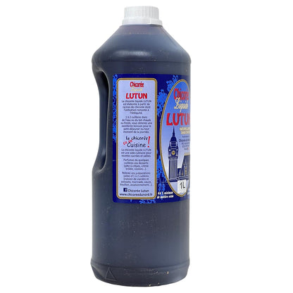 LUTUN Chicorée Liquide - Flüssiges Zichorien Konzentrat, natürliches Sirup 1 Liter