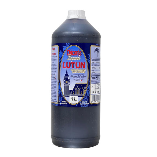 LUTUN Chicorée Liquide - Flüssiges Zichorien Konzentrat, natürliches Sirup 1 Liter