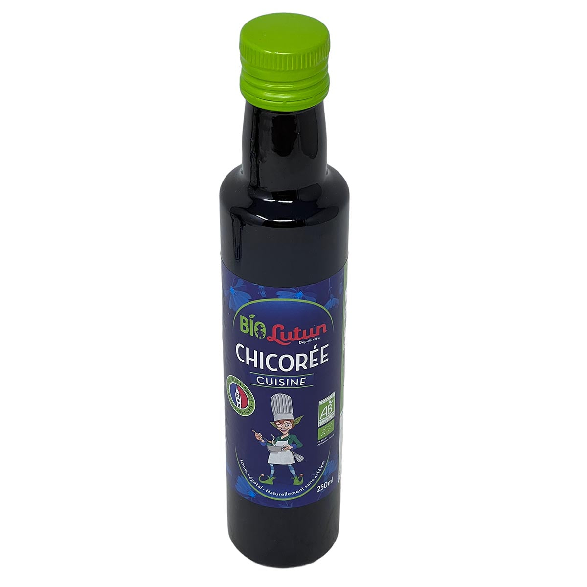 LUTUN BIO Chicorée Cuisine - Flüssiges BIO Zichorien Konzentrat 250 ml