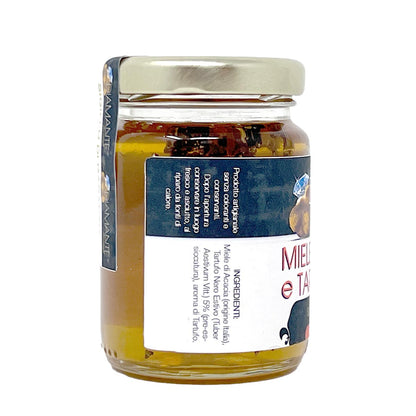 DIAMANTE TARTUFI Akazienhonig mit Schwarzem Trüffel, Gourmet Qualität