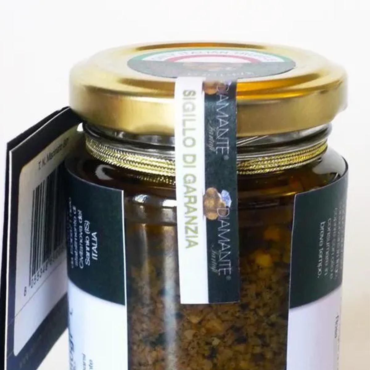 DIAMANTE TARTUFI italienischer schwarzer Trüffel gemahlen im nativen Olivenöl