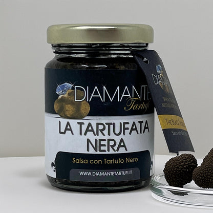 DIAMANTE TARTUFI Salsa di Tartufo Nero – Luxuriöse Trüffelsauce 130g