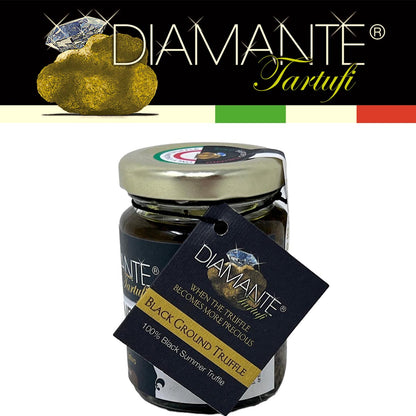 DIAMANTE TARTUFI Salsa di Tartufo Nero - Luxuriöse Trüffelsauce, 130g,