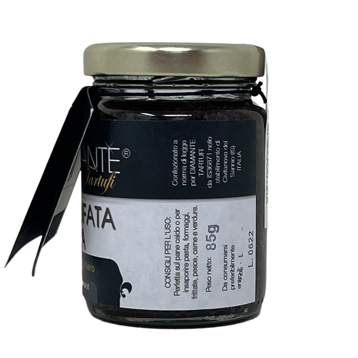 DIAMANTE TARTUFI Salsa di Tartufo Nero - Luxuriöse Trüffelsauce, 130g,