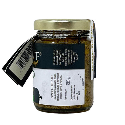 DIAMANTE TARTUFI il Tartufo Verde - Pistazien Pesto mit weißem Trüffel, 130g, exklusiver Gourmet-Genuss