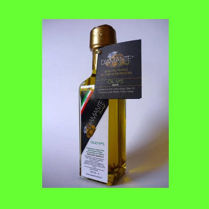DIAMANTE TARTUFI Olivenöl mit Weißem Trüffel, 100ML - Exquisite Delikatesse