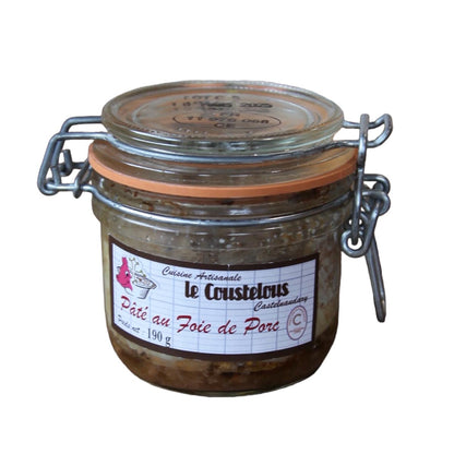 Le Coustelous Schweineleber Pâté, im Glas/Dose - Traditioneller Geschmack