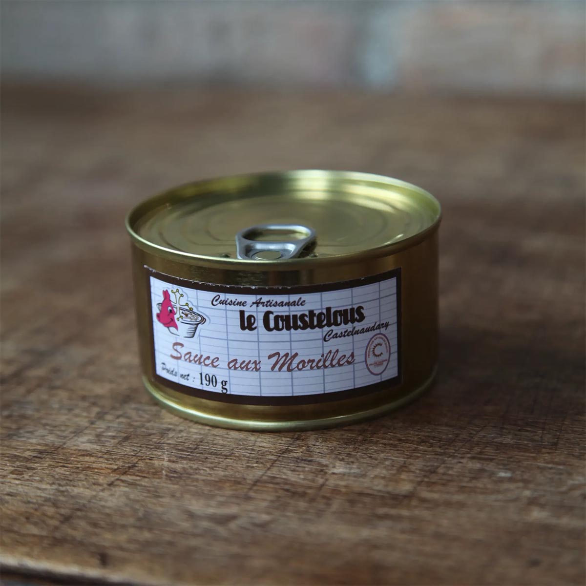 Le Coustelous Sauce aux Morilles Gourmet Morchel Soße ideal für Nudeln und Fleisch