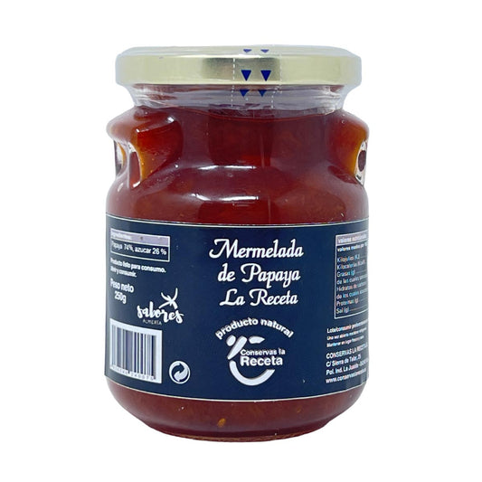 Conservas La Receta Papaya Konfitüre 250g: Exotischer Fruchtaufstrich aus Spanien