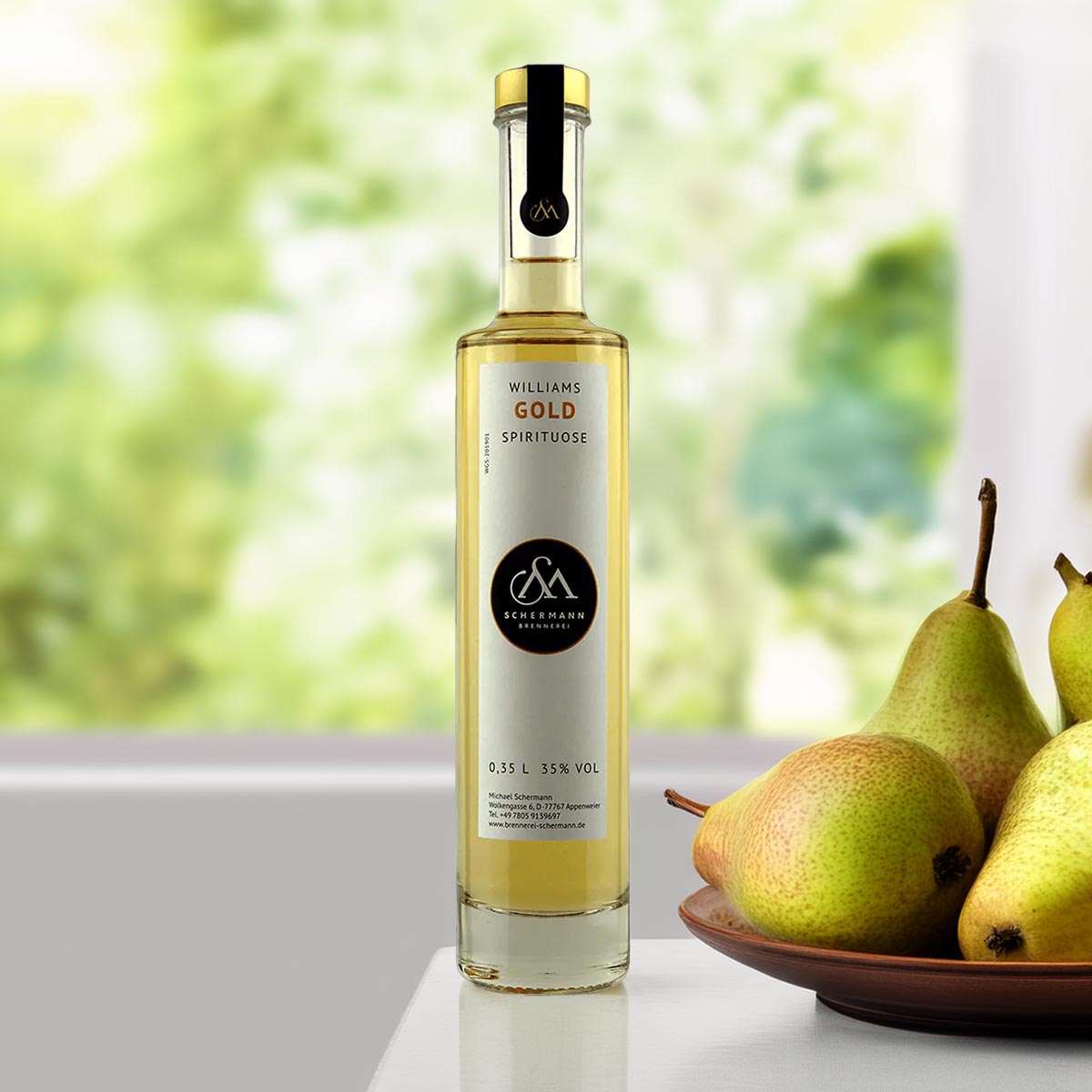 Brennerei Schermann Williams Gold Spirituose 0,35l 35% Vol.