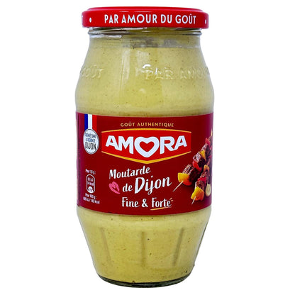 Amora Dijon Senf Fine et Forte – Kräftig-würziger Dijon-Senf 430g