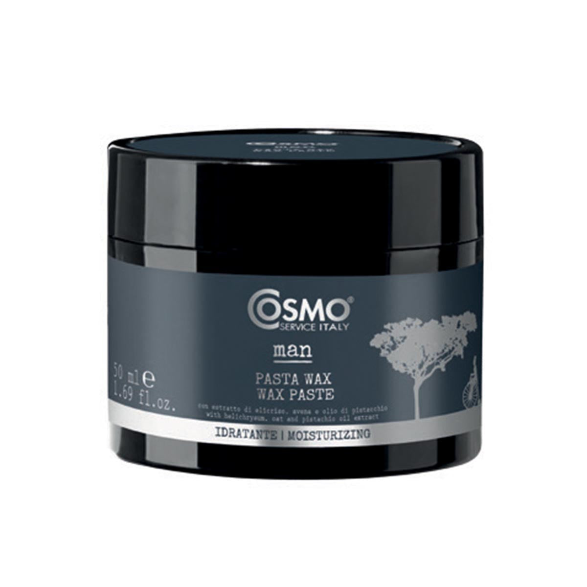 COSMO ORGANIC MAN Wax Paste – Haarstyling Wachs aus Italien, 100% natürliche Pflege