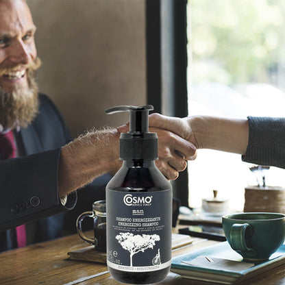 COSMO ORGANIC MAN Shampoo – Mit Wirkstoffen zur Vorbeugung von Haarausfall, 150ml