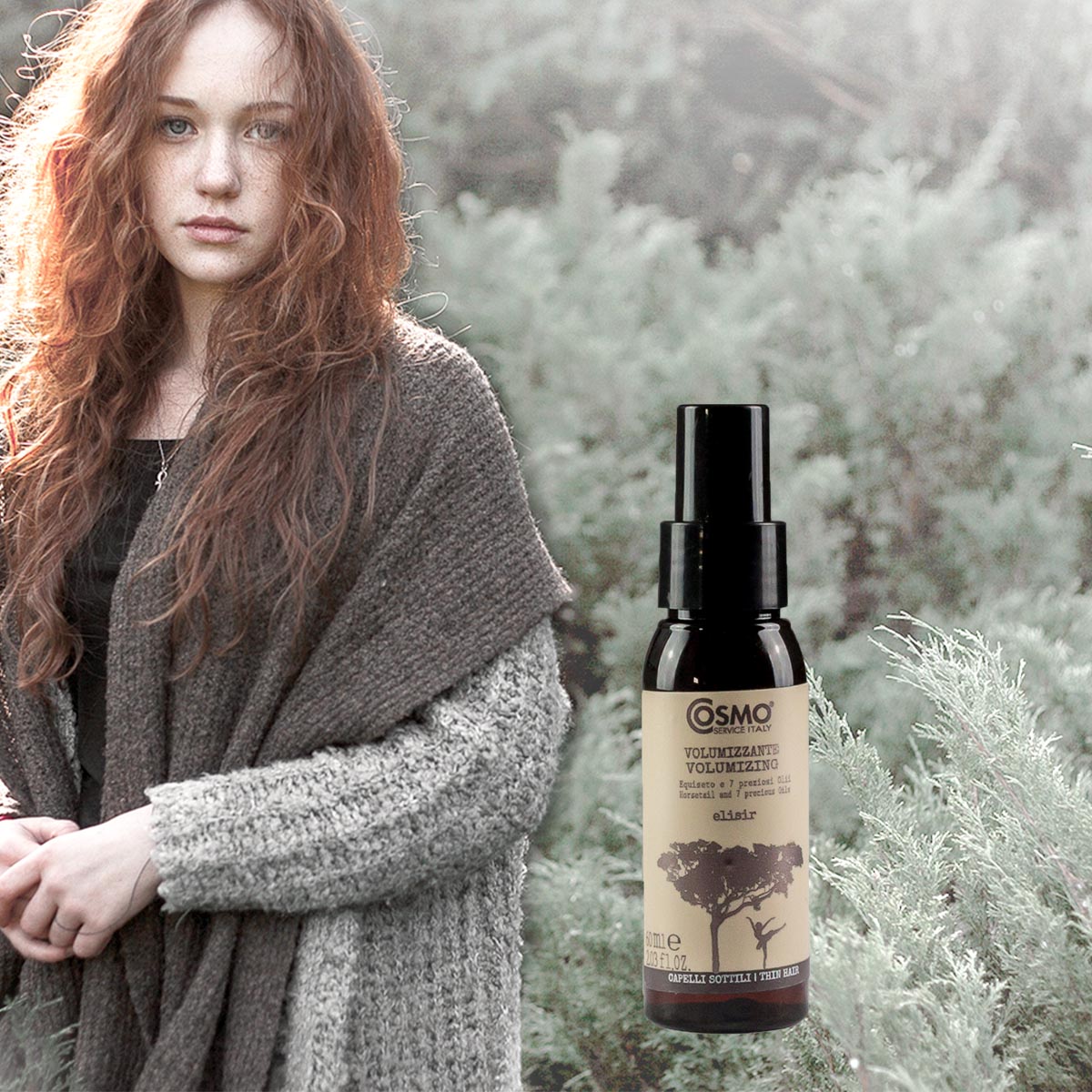COSMO ORGANIC Pflegeelixier Haarkur für dünnes und sprödes Haar aus Italien