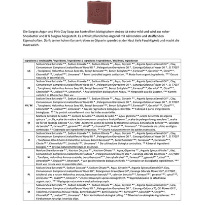 L&G rückfettende Seife Kaltverseifung verschiedene Duftnoten & Zusammensetzungen