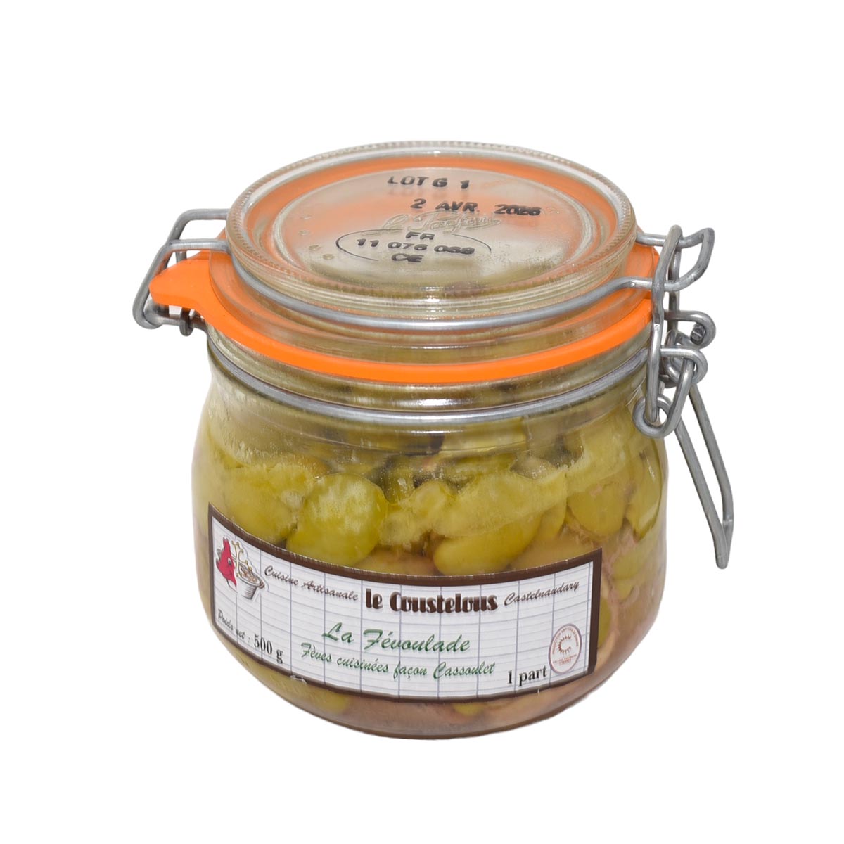 Le Coustelous Bohnen Cassoulet mit Würstchen & Entenconfit – Versch. Portionsgrößen