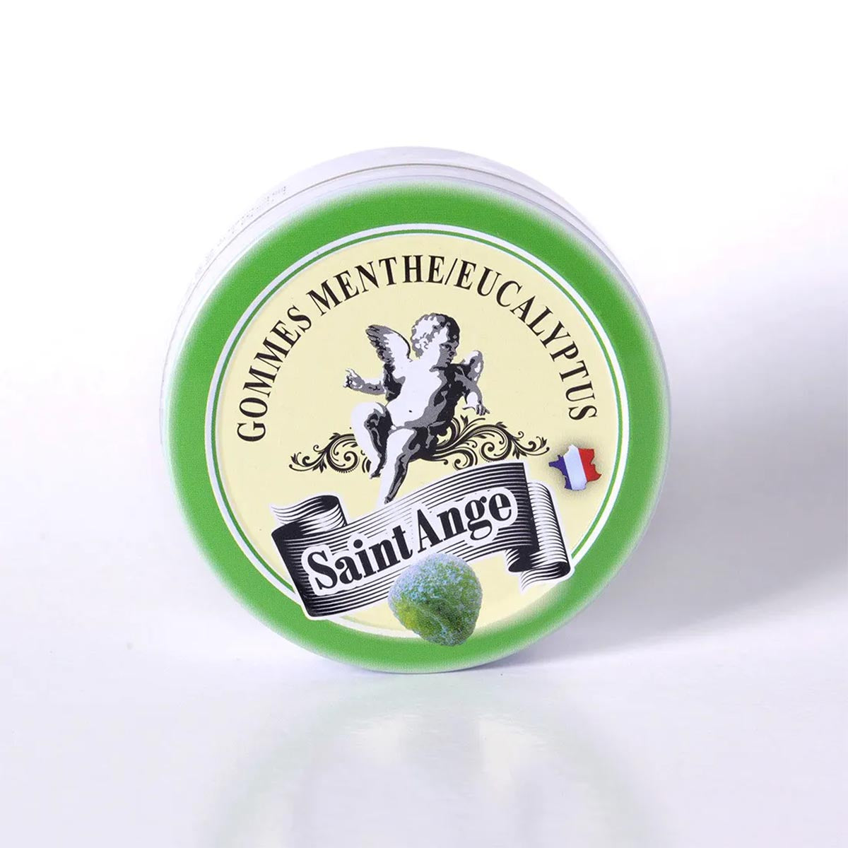 Saint-Ange Minze/Eukalyptus-Pastillen – Handgefertigte Pastillen aus Frankreich, 50g