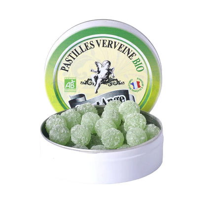 Saint-Ange Pastilles Verveine Bio - Bio Eisenkraut Pastillen aus Frankreich 50g