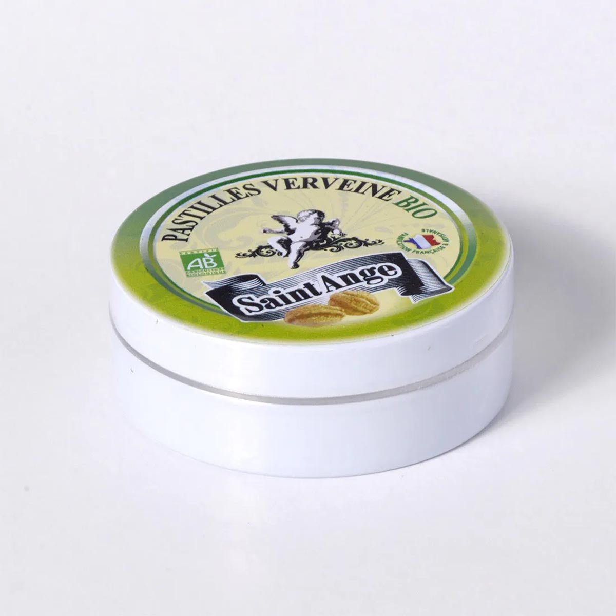 Saint-Ange Pastilles Verveine Bio - Bio Eisenkraut Pastillen aus Frankreich 50g