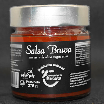 Conservas La Receta Salsa Brava – Authentische spanische Würzsauce, handgefertigt