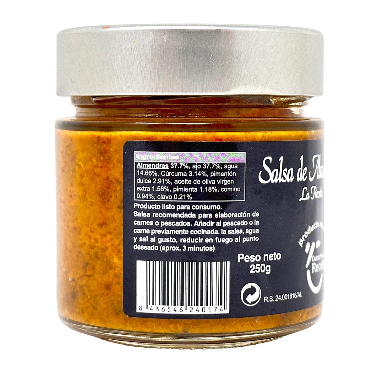 Conservas La Receta Salsa de Almendras – Spanische Mandelsauce für Gourmets