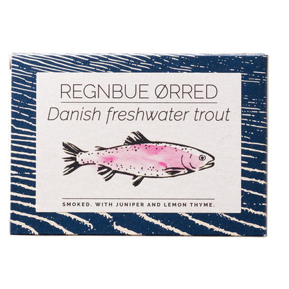 FANGST REGNBUE ØRRED dänische Süßwasserforelle geräuchert in kalt gepresstem Rapsöl