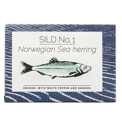 FANGST SILD No. 1  Norwegischer geräucherter Seehering in dänischem Olivenöl!