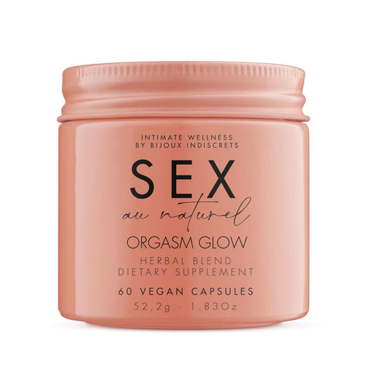 ORGASM GLOW Libido - Stimmungs- und Erregungsergänzung - Sex au Naturel 60 Tabletten