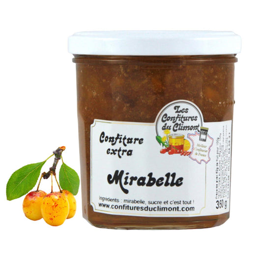 Les Confitures du Climont Mirabellen Konfitüre Extra Handwerklich Hergestellt 350 Gr.