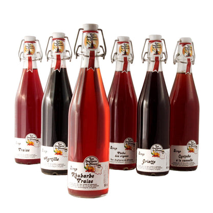 Les Confitures du Climont Zwetschge-Zimt Sirup aus dem Elsass 0,5 Liter handgefertigt