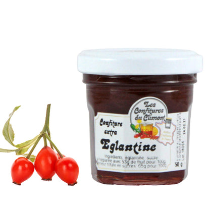Les Confitures du Climont Hagebutten Konfitüre Extra 50g köstlich lecker