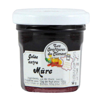 Les Confitures du Climont Brombeere Gelee extra 50g – Handwerklich hergestellt